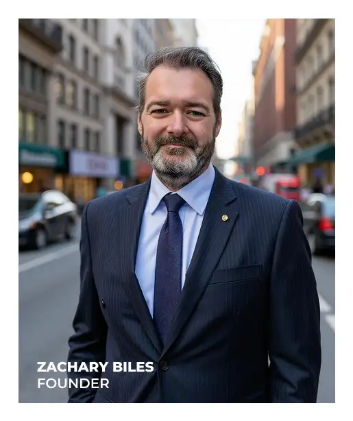 Photo of the founder, Zachary Biles